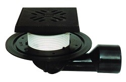 Трап с плавной настройкой выпуска, с реш. из чугуна