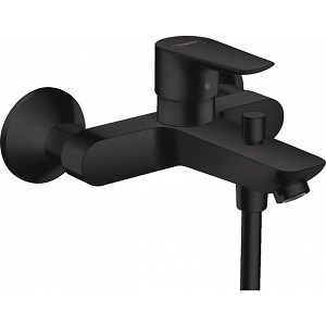 Смеситель для ванны и душа Hansgrohe Talis E, цвет Matt Black (71740670)