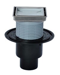 HL 310NPr-3020 Трап с "СУХИМ" сифоном, с надставным элементом HL3020 с вертикальным выпуском DN50/75/110