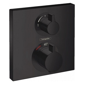 Смеситель для душа Hansgrohe Ecostat Square, цвет Black Matt (15714670)