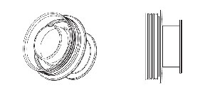 Уплотнительное кольцо Т-обр. кожуха 126/111 серия II (стар.арт. 12143471001)