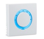 Терморегулятор проводной, непрограммируемый, электронный, с механическим диском управления температурой, питание 220 В