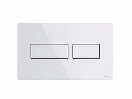 Клавиша смыва, TECE, TECEsolid, для унитаза, шгв 220*6*150, цвет-белый глянцевый