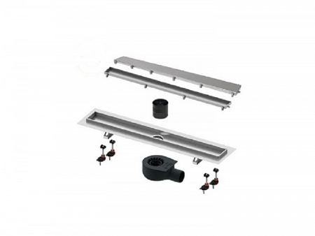 Дренажный канал, TECE, TECElinus, шдв 135*900*125, нержавеющая сталь