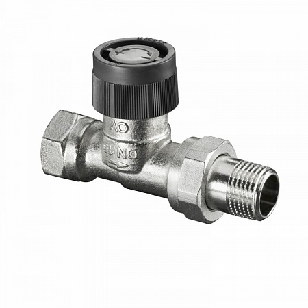 Вентиль, серия A, проходной, DN-15, 1/2", ВН, никелированный