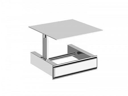 Бумагодержатель, Gessi, Eleganza, шгв 172*133*101, цвет-хром