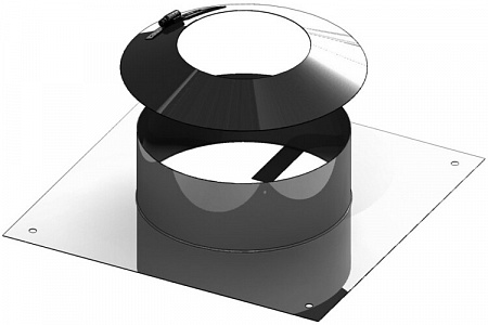 Крышка шахты с воротником, диаметр, мм-250