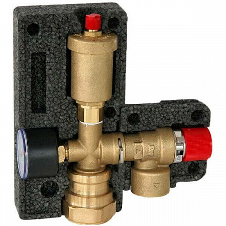 Группа безопасности котла, Typ 1962 Flex, до 100 кВт, DN-20, 3/4", манометр-0-4 бар, 3 бар