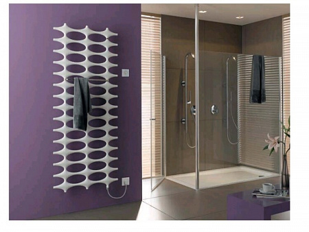 Полотенцесушитель, Kermi, Ideos-E, шгв 758*37*1526, слева, WKS белый, цвет-RAL 9016 (белый)