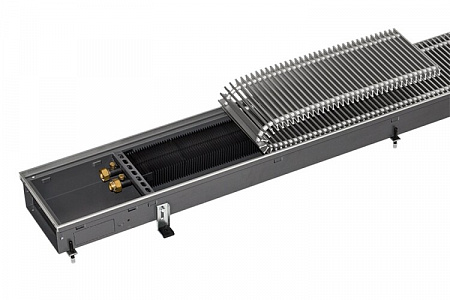 Конвектор, Katherm NK, 380*150*4800, роликовая решётка, алюминий, натуральный, 5412 Вт