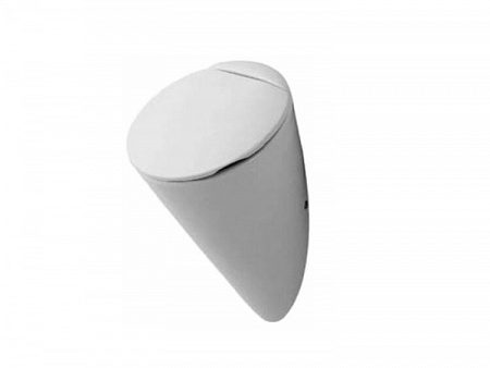 Писсуар подвесной с «мушкой» Duravit Starck 1, цвет White Alpin (0835320007)