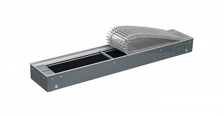 Конвектор, EKN, 190*200*1400, роликовая решётка, алюминий, натуральный, рамка-алюминий, 717 Вт