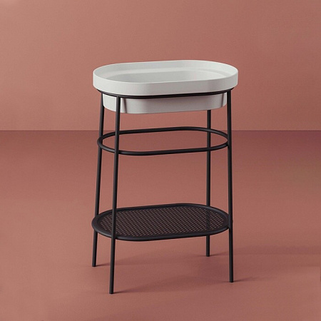 Консоль, Artceram, FUORI SCALA, для раковины, matt black