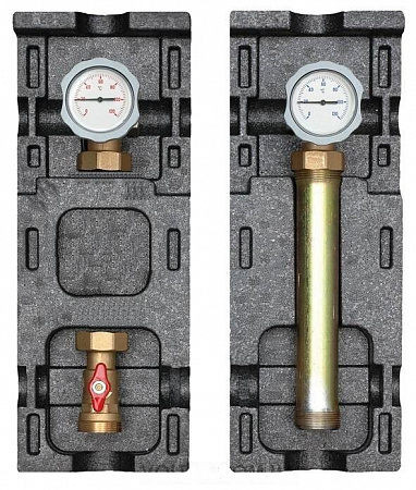 Насосная группа, V-UK, прямая, DN 32 (1 1/4"), без насоса, слева (ст.арт. ME 66814 EA)