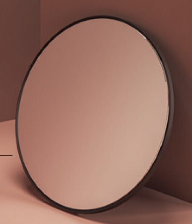 Зеркало, Artceram, LOOK RING, круглое, шв 850*850, с подсветкой, цвет рамы-moka